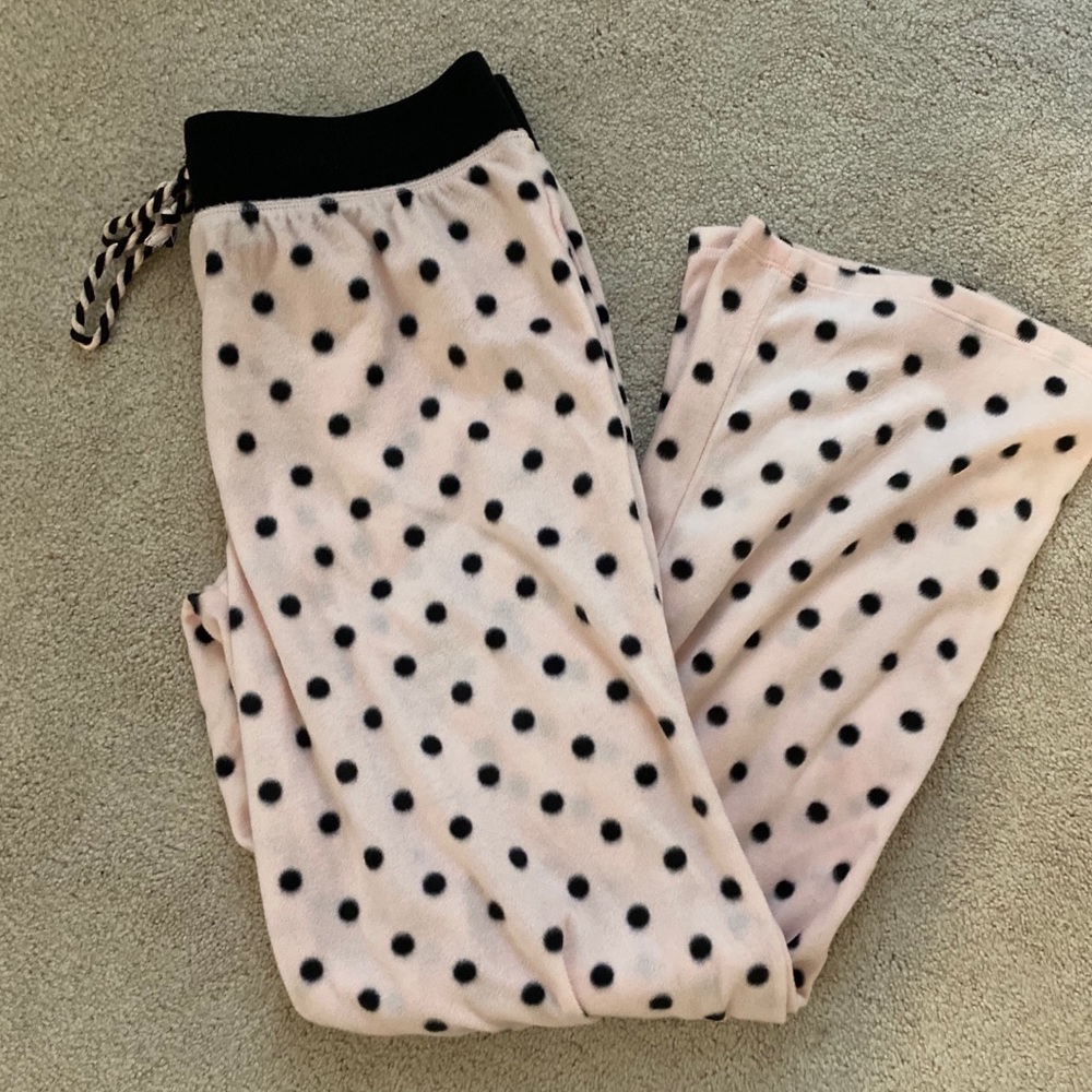 Betsey Johnson Fleece Pajama Bottoms